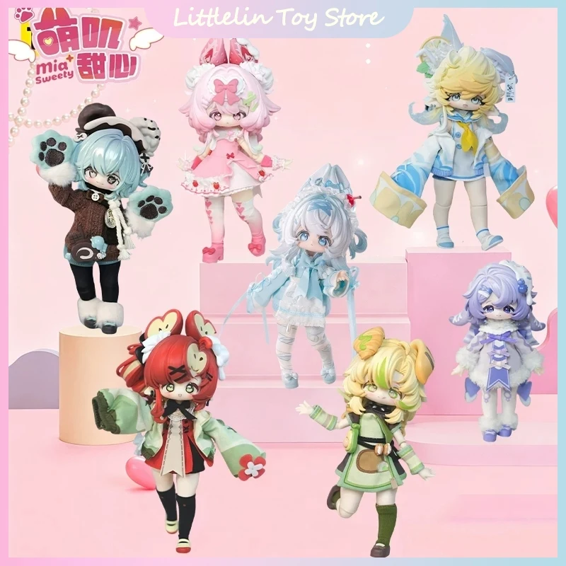 Neo Eden Toys Genuine Mia Sweety Series Blind Box 1/12 Scale Action Figures Mjd Articulated Doll Ornament Birthday Surprise Gift