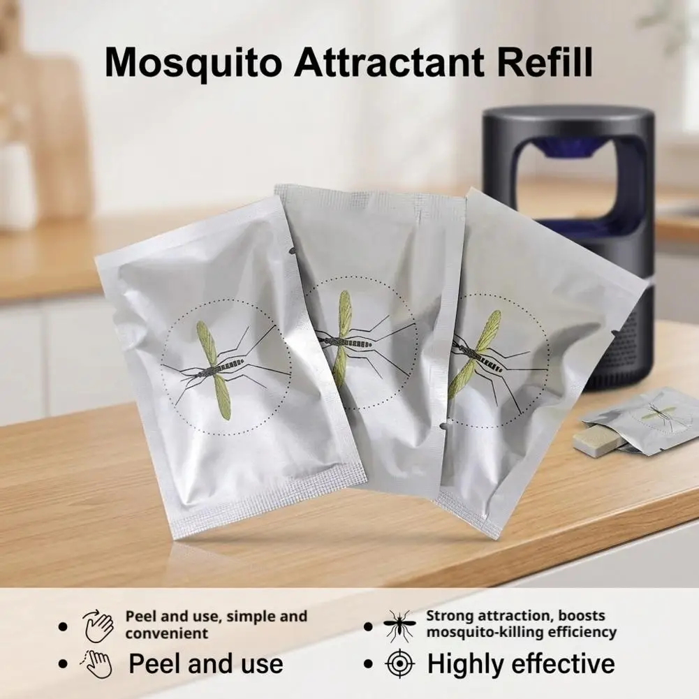 Octenol Insect Bait Long Lasting Odorless Mosquito Attractant Non-Toxic Bug Trap Replacement for Mosquito Trap Bug Zappe