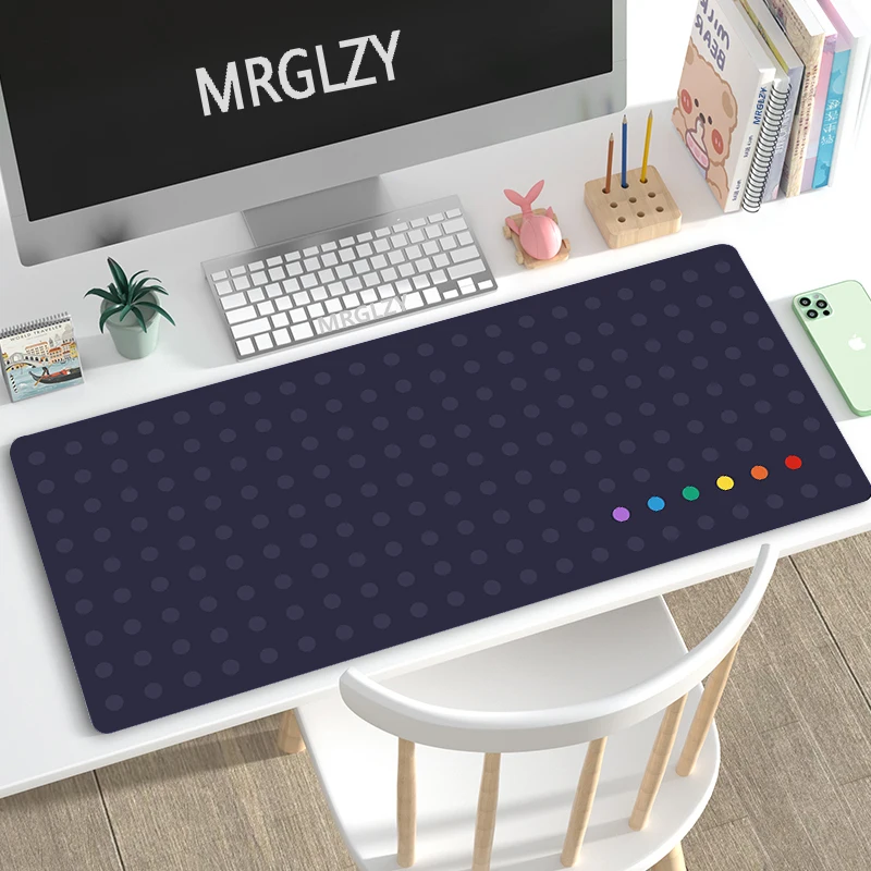 

Purple pink Mouse Pad Mechanical Keyboard Desk Mat Black White Paly Mats Aesthetic Rug Company Mouse Mat XXL Cute Rubber Carpets