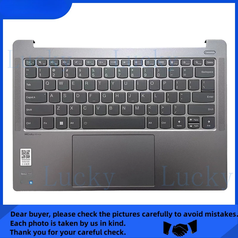f  New For Ideapad Pro 5 14IRH8 83AL 14ARP8 14APH8 palmrest with backlight keyboard