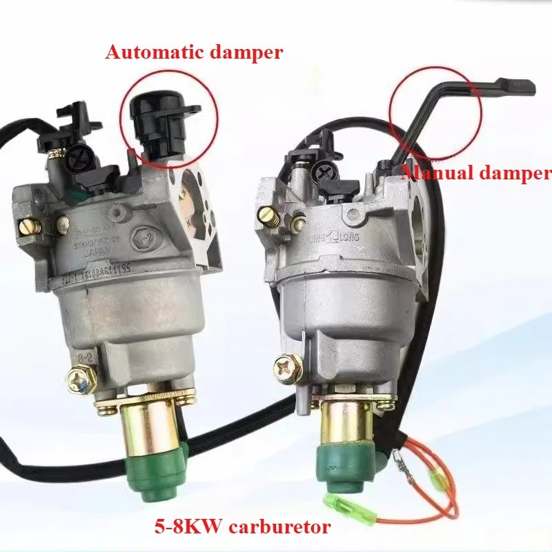 

Generator Accessories 2-3kw 5-8kw 168F 188F 190F Manual Carburetor of Huayi Unit