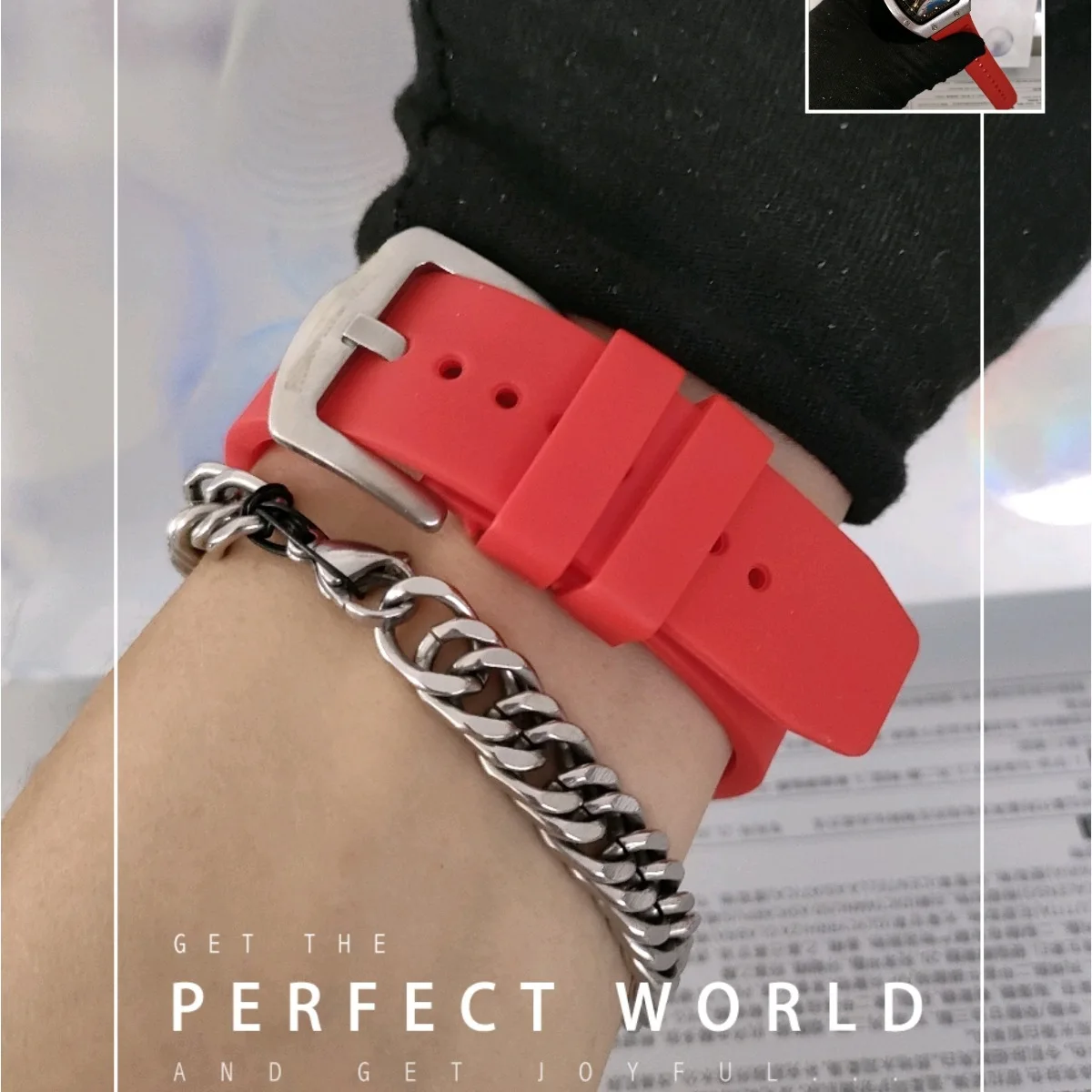 HENGBOLONG Hot Fashion Men's Quartz Watch Blue Tourbillon Waterproof Luminous Watch Moon Satellite Astronaut Outer Space Watch