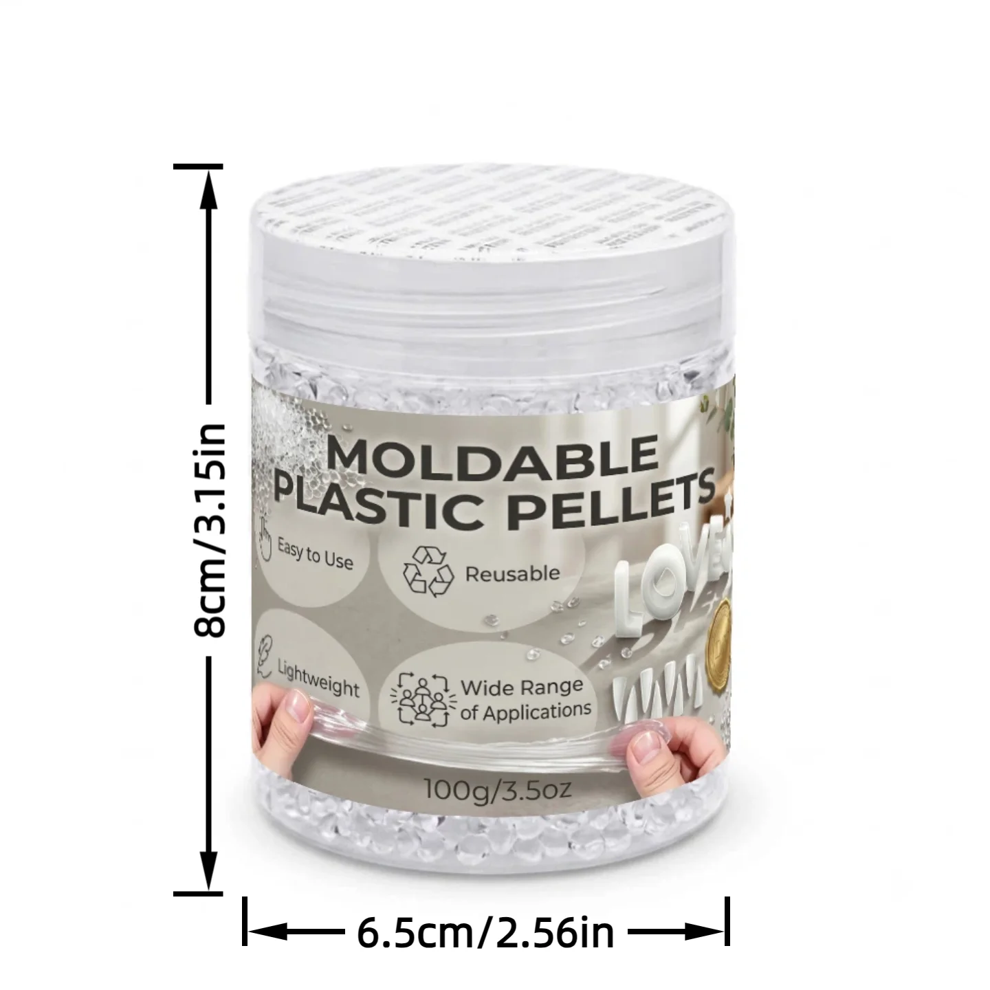 Gránulos de plástico moldeable - Thermoplastic Pellet reseña y precio