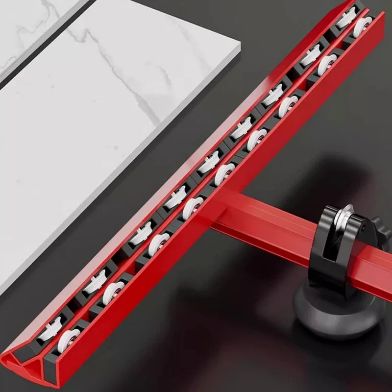 Floor Tile Pusher Manual T-shaped 22mm Glass Cutting Knife Floor Tiles Rock Slab Cutting Knives Metal Labor-saving Large Knife