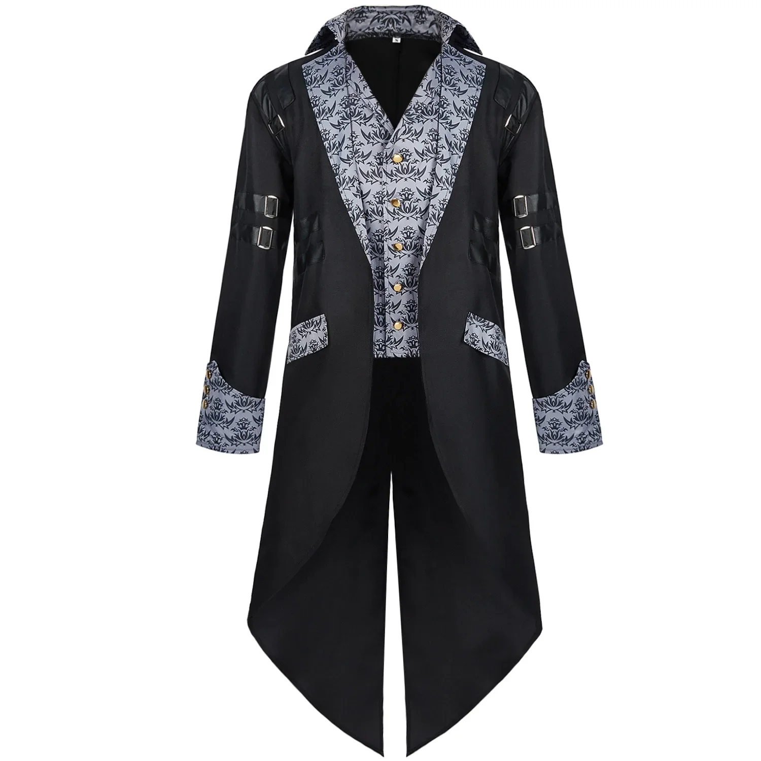 Medieval Gothic Steampunk Retro Tuxedo Victorian Men's Clothing