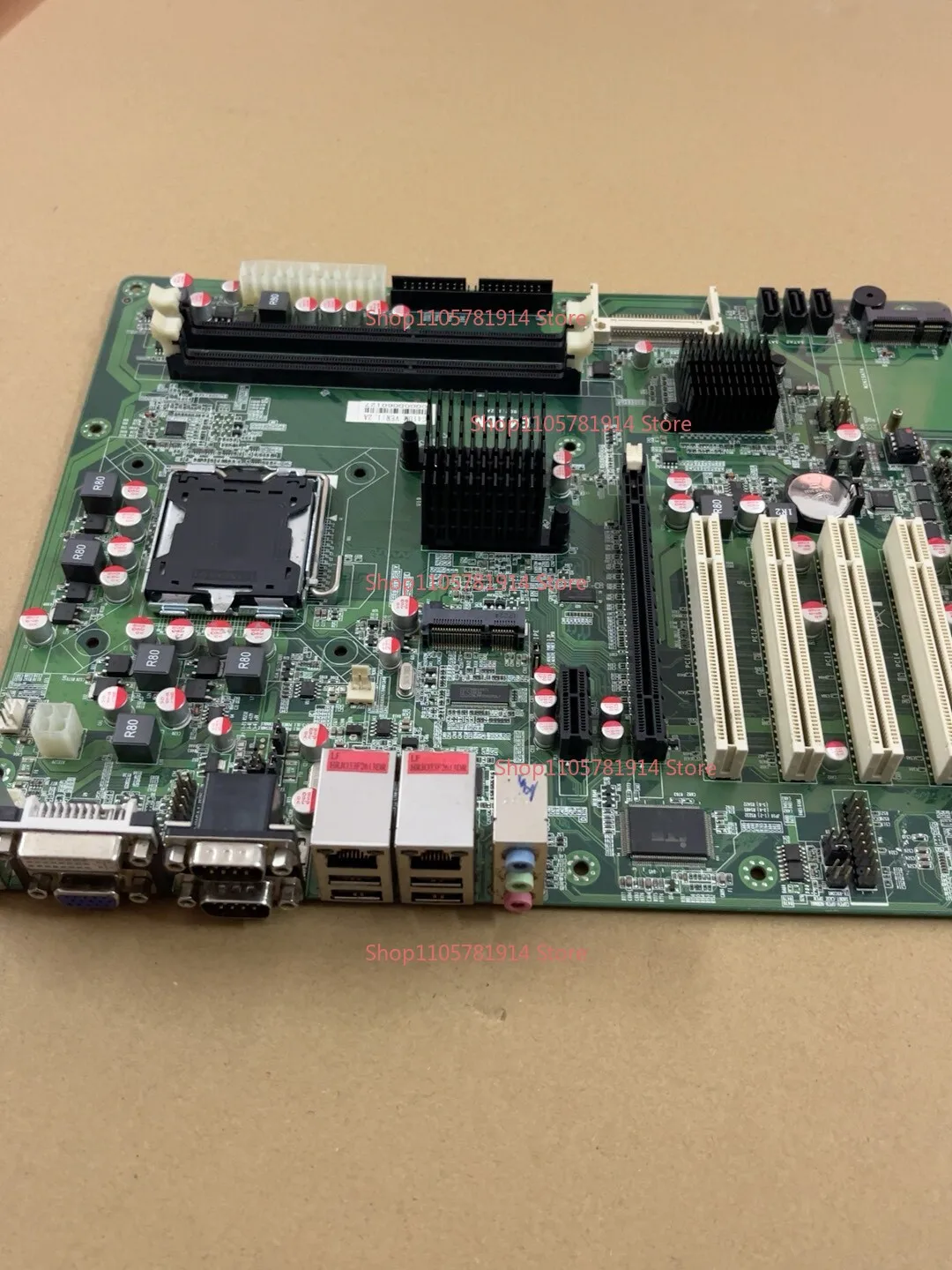 For Research Domain Industrial Control G41DM Industrial Main Board Dual Gigabit 10COM 5PCI ATM Self-service Machine Main Board