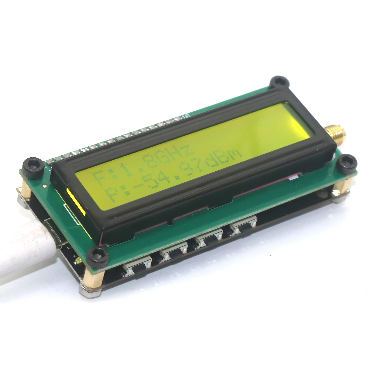 Imagem -02 - Medidor de Energia rf para Amplificador de Rádio de Fiação 100mhz8ghz Ad8319 100mhz2.7g 24bit Cad Usb Tipo-c 868m 900m 915m 1.5g 5.8g Detector Detector