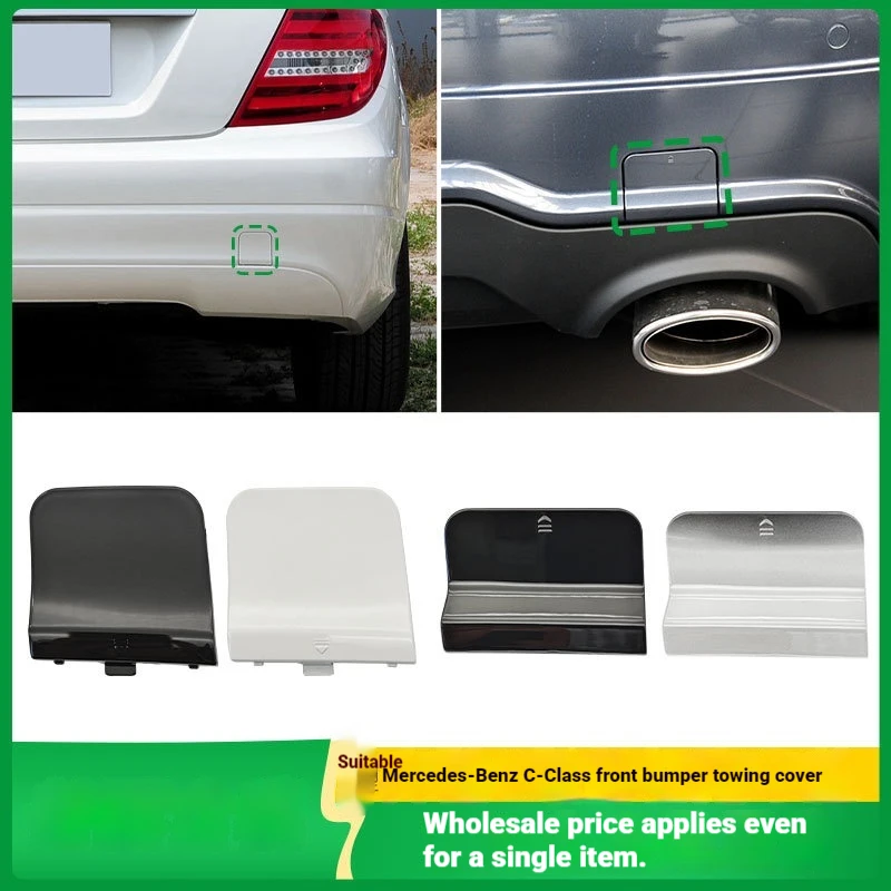 For Mercedes Benz C-Class Front Bumper Trailer Cover W204 Front Bumper Traction Hook Hole Cover 2048856223
