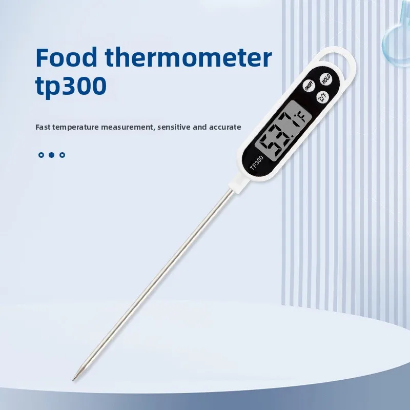 TP300 Temperature Detector Kitchen Household Food Water Thermometer High Precision Pen Probe Digital Display Thermometer