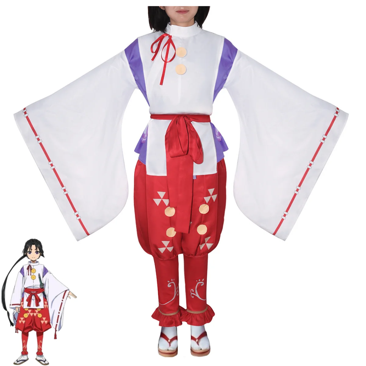 2024 New Anime Elusive Samurai Tokiyuki Hojo Cosplay Costume Chojumaru Elusive Warriors Japanese Kimono Man Woman Halloween Suit