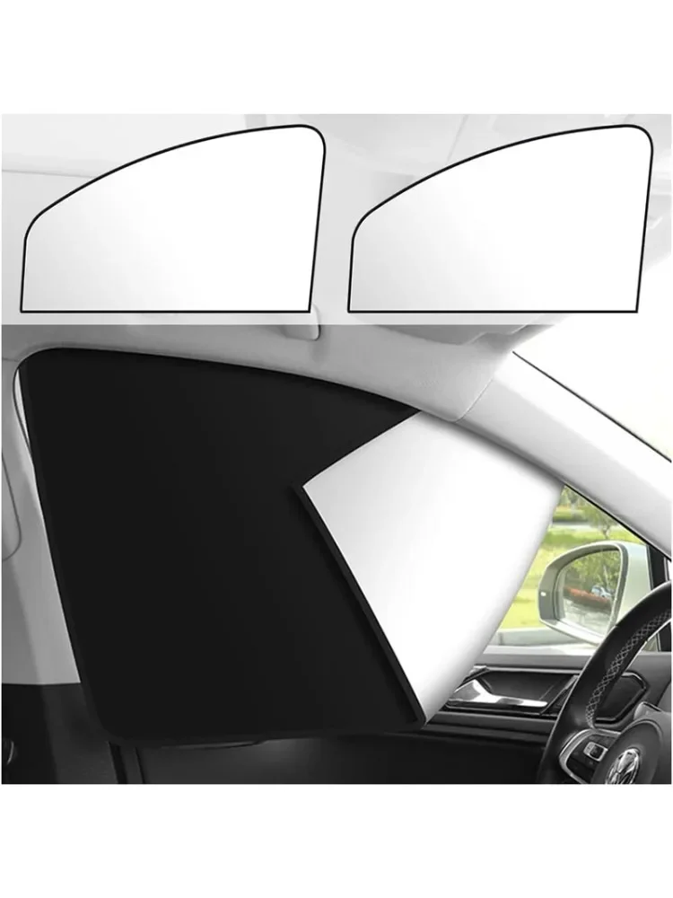 Rideau magnétique puissant pour voiture, Protection solaire d'été, ombrage complet, aspiration magnétique, pare-soleil Opaque, accessoires, nouvelle collection