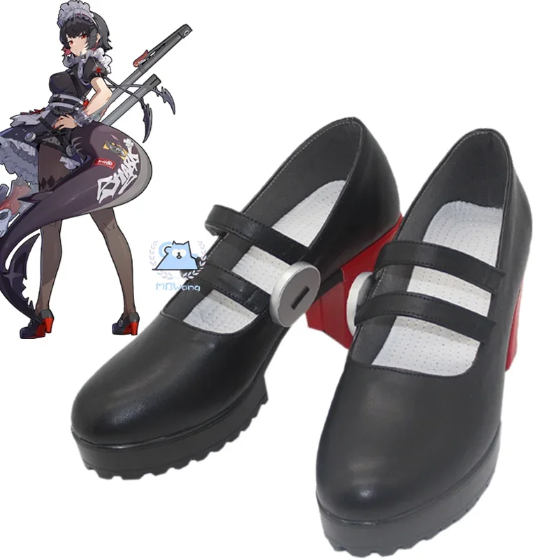 New Game Zenless Zone Zero Ellen Joe Cosplay Shoes High Heeled Shoes Victoria Housekeeping Ellen Joe Shoes Hallowmas Carnival