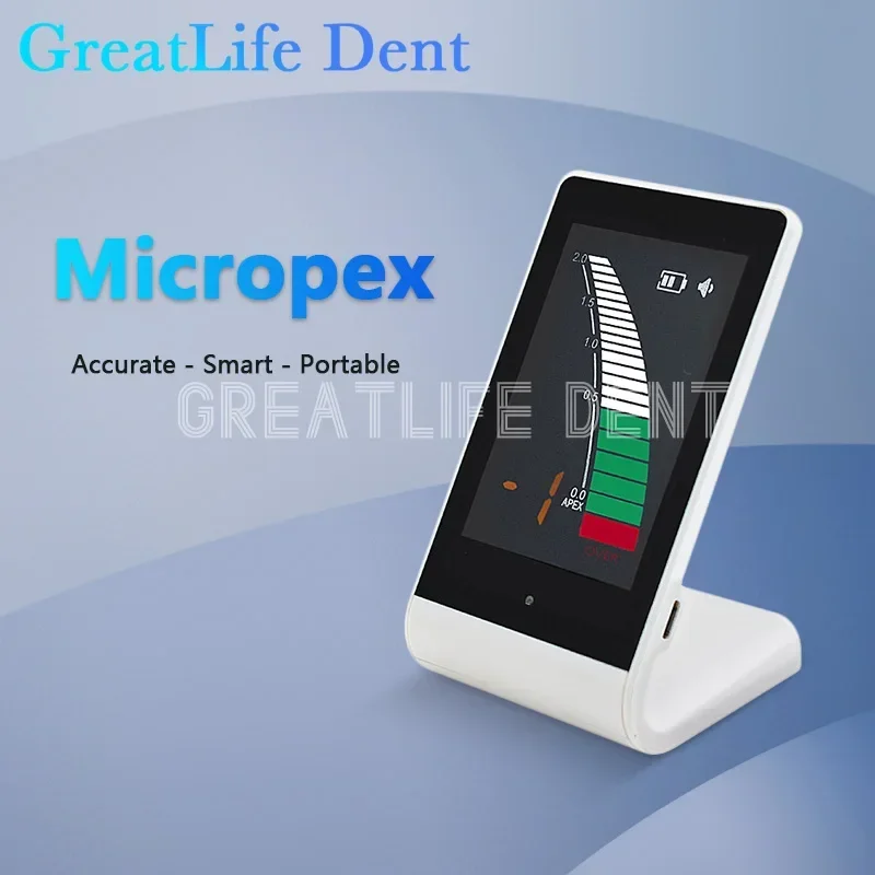 

GreatLife Dent Dental Endo Apex Locator Apex Location Smart Portable Root Canal Measurement Dentistry Equipment for Dentists