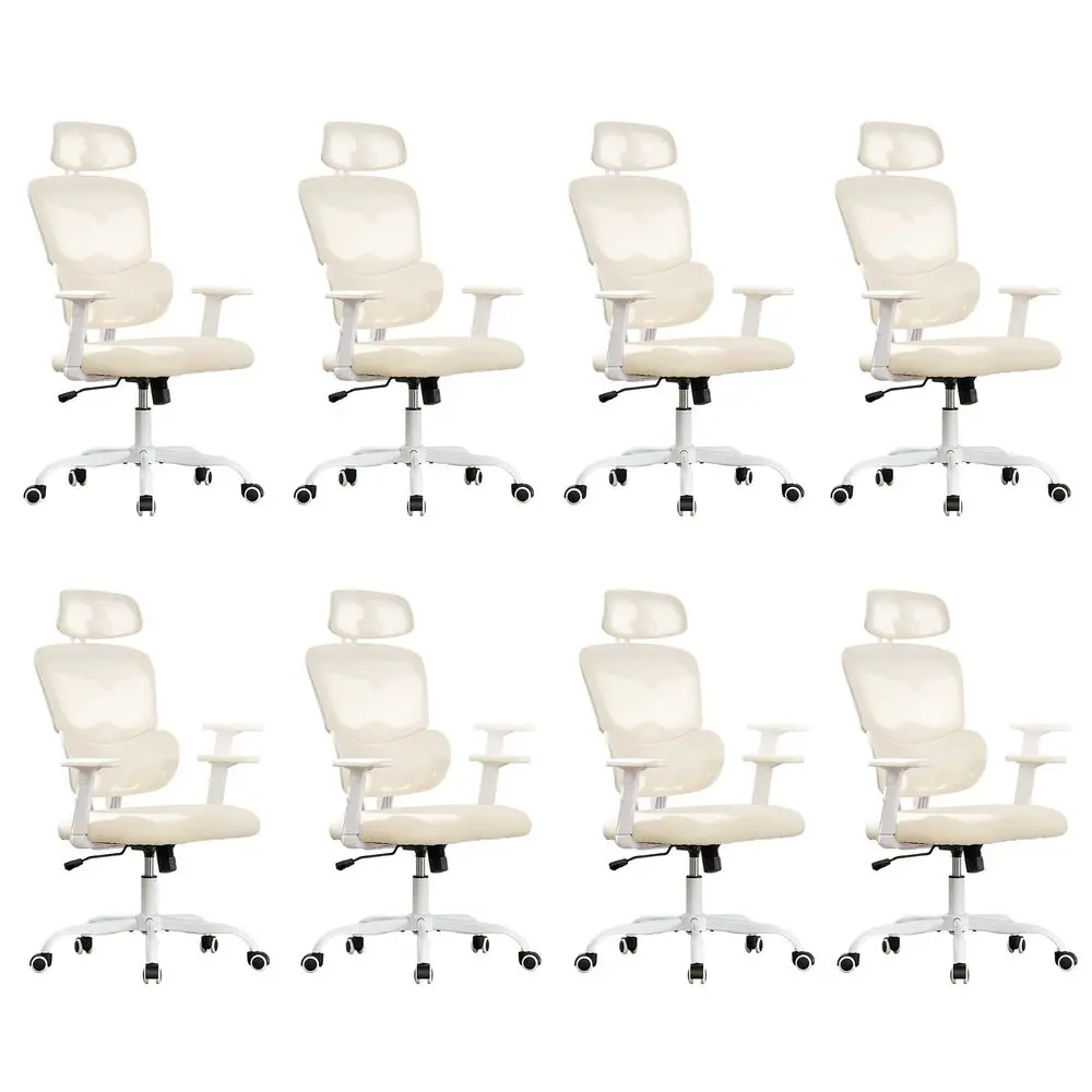 

Conference Room Chairs,Home Mesh Office Chair,High Back Computer Desk Swivel Chair with 2D Armrest,Adjustable Headrest,Lumbar S