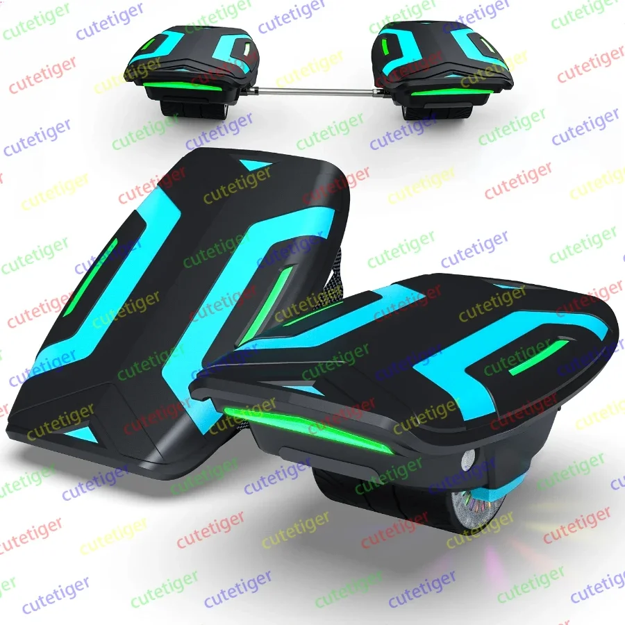 3.5 Inch Hover Shoes Balance Scooter Electrical Skateboard One Wheel Gyroshoes 2021 New Design  Adults Hovershoes