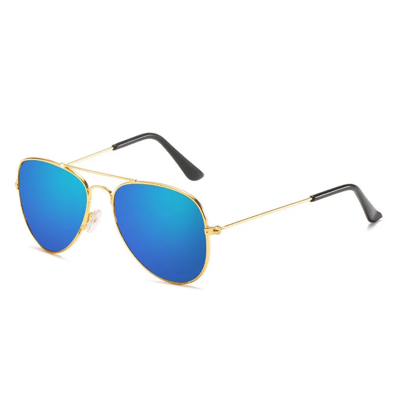 Mode Kinder Student Sonnenbrille Männer und Frauen Farbe reflektierende Sonnenbrille Kröte Spiegel niedlichen Baby Kinder Sonnenbrille – Detail 12