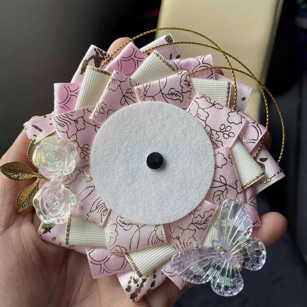 جديد Kawaii شارة حامل الإبداعية لطيف أنيمي دبابيس قاعدة عرض الفتيات أفخم Lacework شارة الديكور