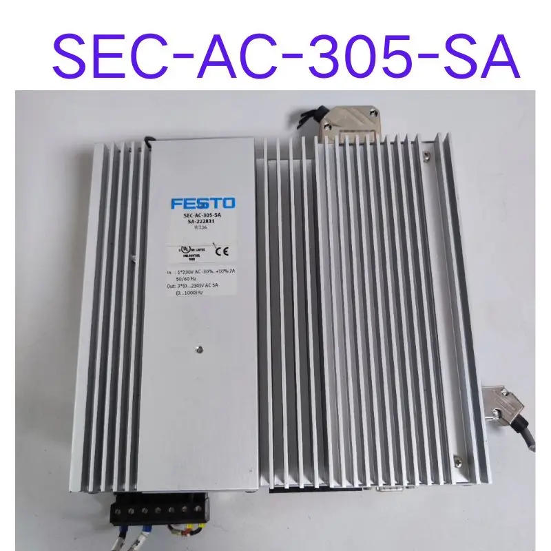 second-hand  SEC-AC-305-SA Controller SA-222831 Test OK Fast Shipping