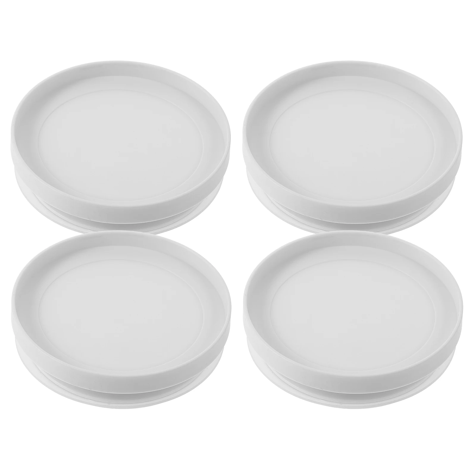 

4pcs Plastic Storage Jar Lid Airtight Sealed Household Glass Container Covers for Tea Dried Fruit Reusable Temperature Resistant