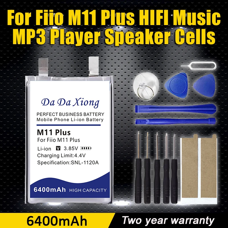 

Music Player Battery Fast Charging For Fiio M11 Plus Hifi MP3 Speaker Cells Only Cell High Performance