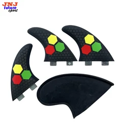 JNJ-FCS Honeycomb Surfboard, Fins Thruster, AM1