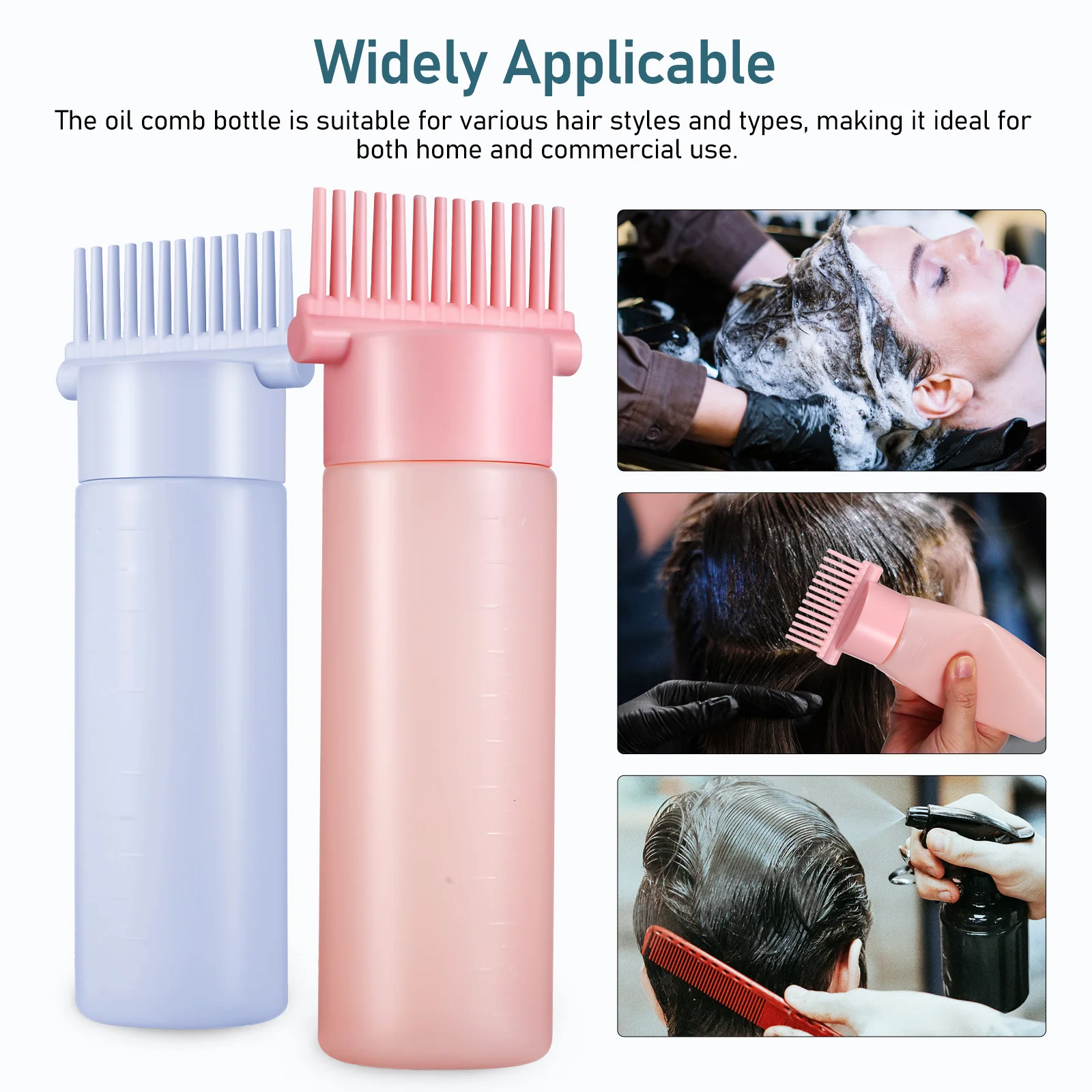 2 قطعة مجموعة مشط الجذر لصبغ التزييت تتضمن قفازات غطاء رأس واقيات الأذن قضيب مادة البولي ايثيلين لجذر لون الشعر #4