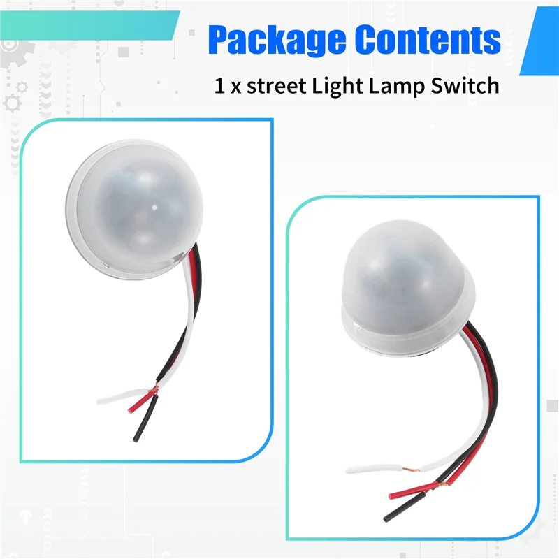 -RRKK 자동 자동 켜짐 꺼짐 Photocell 가로등 램프 스위치 C AC 220V 50-60Hz 10A 사진 제어 Photoswitch 센서 스위치