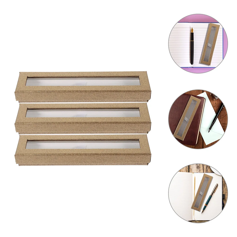 

3pcs Blue Color Stationery Box Gift Packaging Suitable For Birthday Gifts Commemorative Awards Business Activities Anniversary