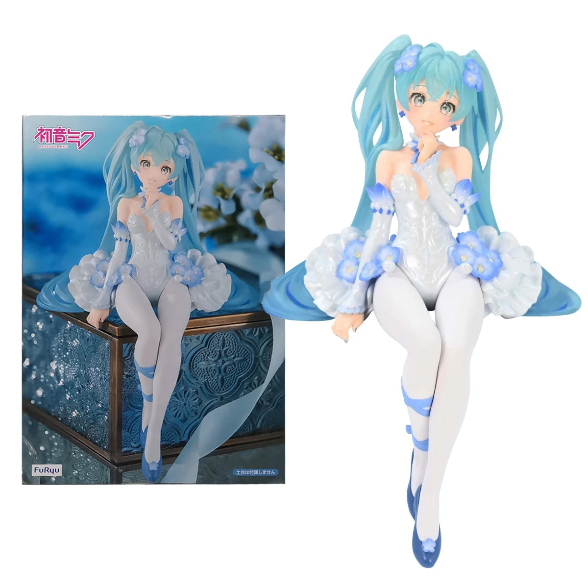 15cm Hatsune Miku Anime Figures Fairy Flower Spirit Kawaii Pink Butterfly Fairy Girl Action Figure PVC Model Doll Toys Gift