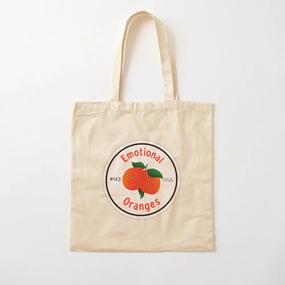 EMOTIONAL ORANGES Tote Bag hand bag ladies canvas tote bag