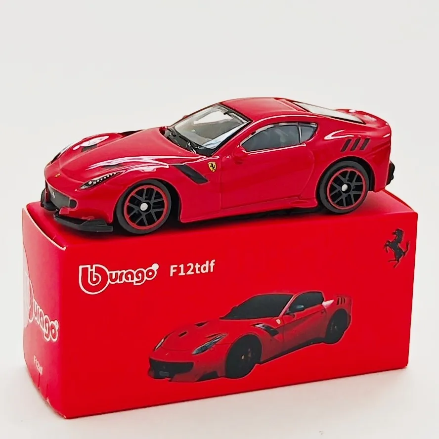 Bburago 1:64 Ferrari Serie Legierung Druckgussmodelle SP3 458 599 ENZO Mini Simulationsautos F12 SF90 812 Sammlerfahrzeug Spielzeug Geschenk – Detail 17