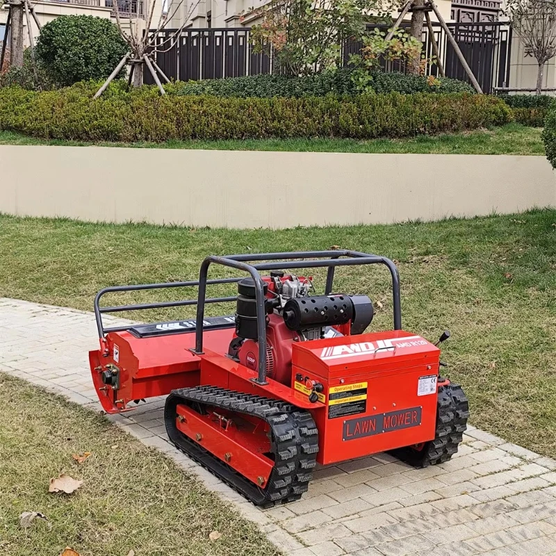 جزازة العشب الآلية التي يتم التحكم فيها عن بعد مع مسار دوران صفر، جزازة العشب عالية الكفاءة، شهادة CE EPA