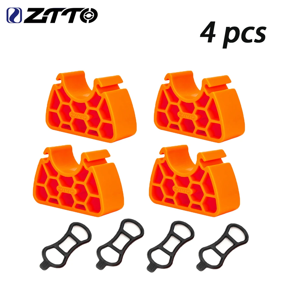 ZTTO 4-teiliger Fahrrad-Lenkerständer, MTB, E-Bike, umgekehrter Parkständer, stabile Clip-On-Halterung, Wartungs-Raiser-Adapter