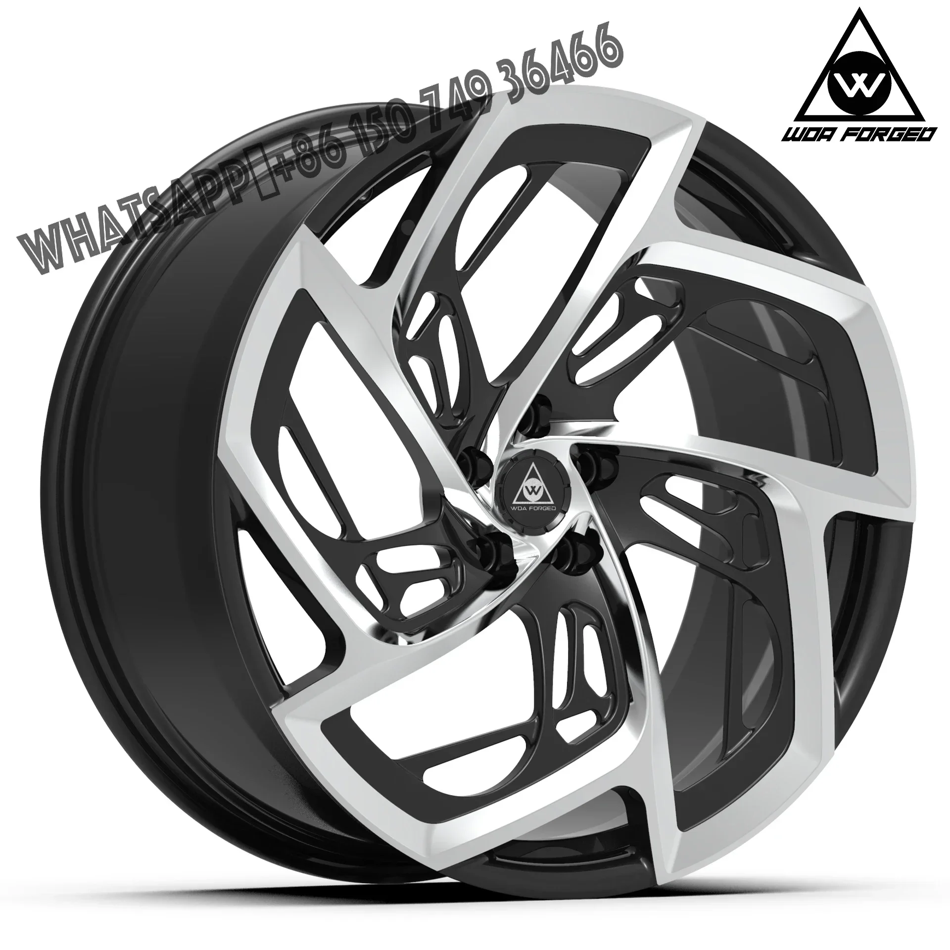 

New Design 2-piece Forged Wheel Aftermarket Rim Alloy Wheel for Modification Car Racing Wheel for Zeekr 001