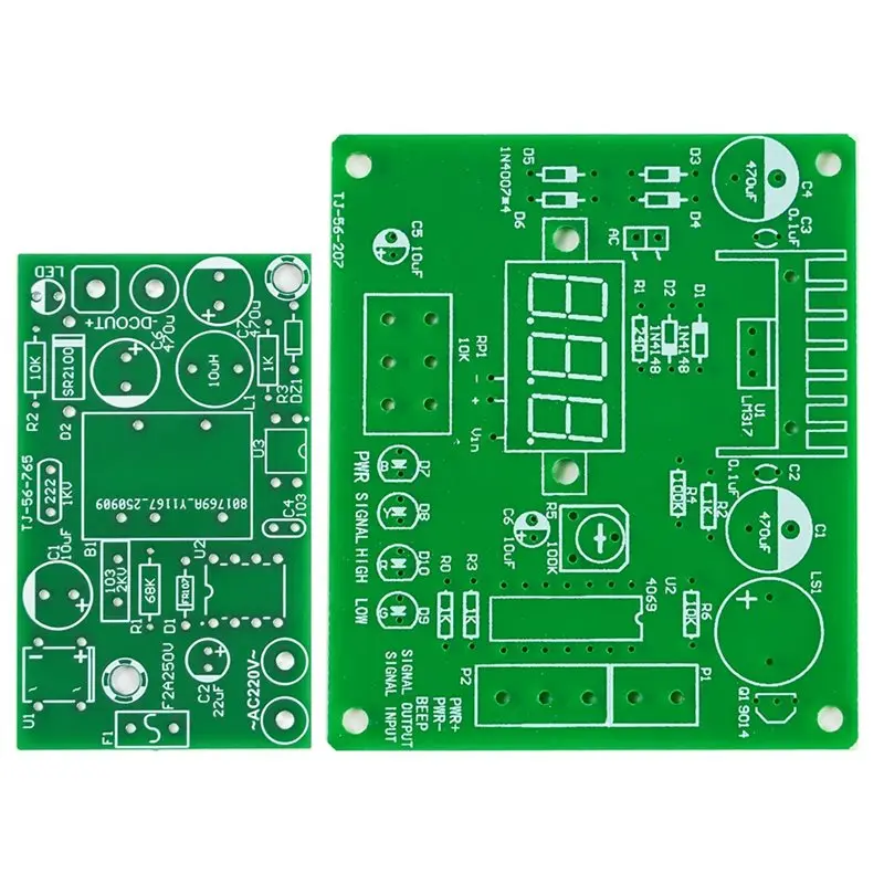 [LXYA68Z!] LM317 DC Regulated Power Supply Electronic DIY Soldering Kit