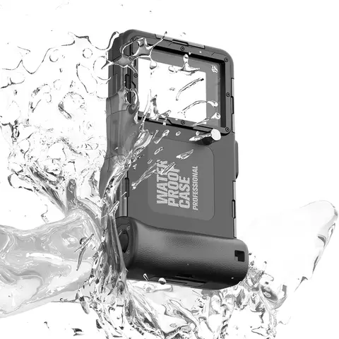Shellbox Newly Upgraded Multicolor IP68 Standard 15M/50ft Diving/Swimming Photography Professional Diving Waterproof Phone Case