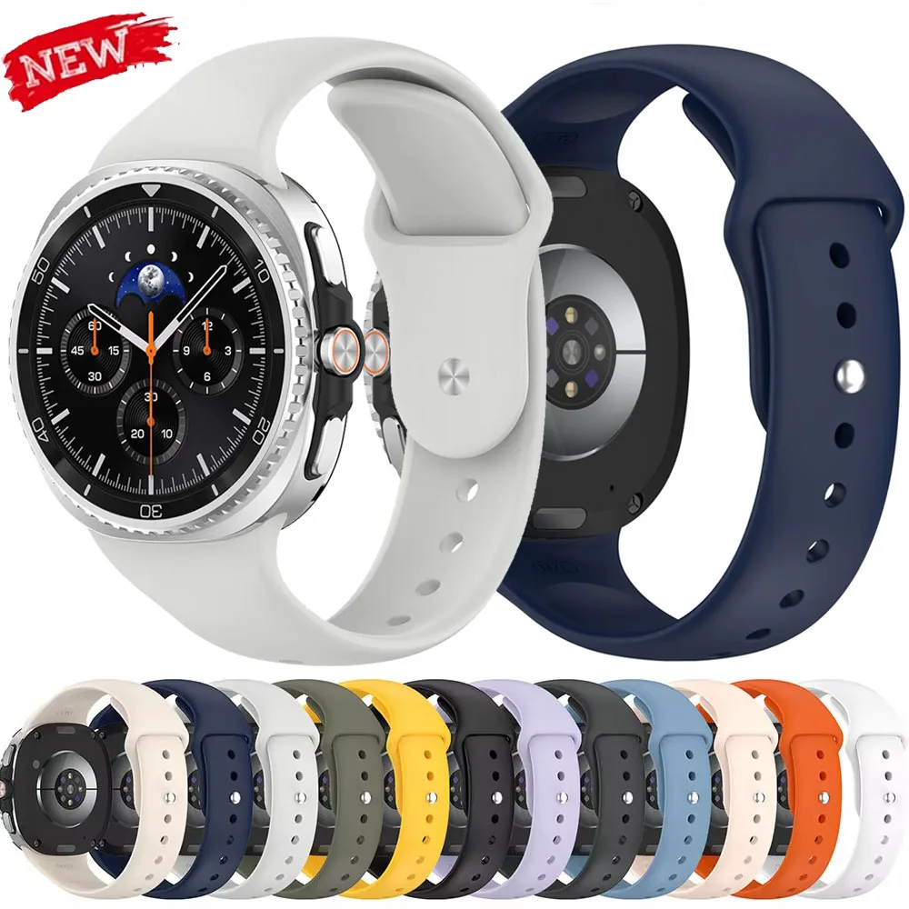 �y�Z�[�����zSamsung Galaxy Watch 8 40mm 44mm�p�\�t�g�V���R���X�g���b�v�A���ԂȂ��u���X���b�g���X�g�o���h�AGalaxy Watch 8 Classic 46mm�A�N�Z�T���[�x���g