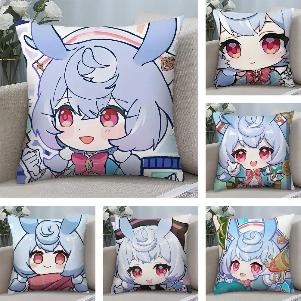 

Sigewinne Cute Genshin Game Cushion Cover Square Pillow Bedroom Sofa Leisure Comfort Living Room Home Decoration 40X40