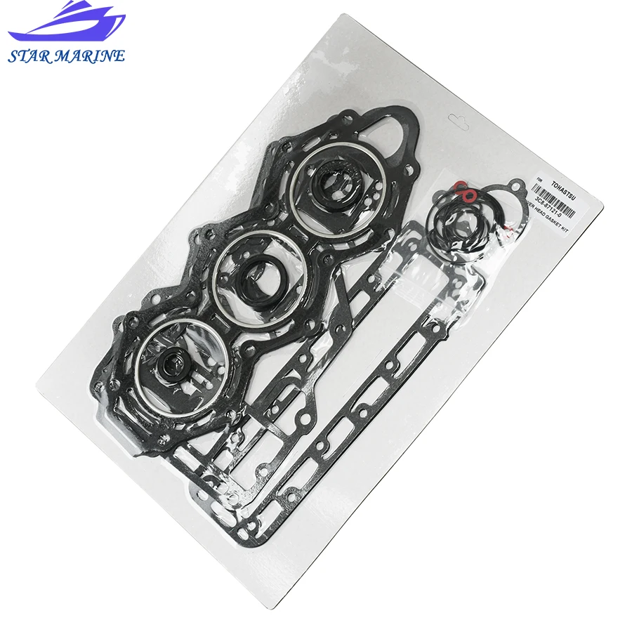 Power Head Gasket Kit 3C8-87121-0 For TOHATSU NISSAN 2T 40HP 50HP NS40D2 NS50D2 Outboard Engine