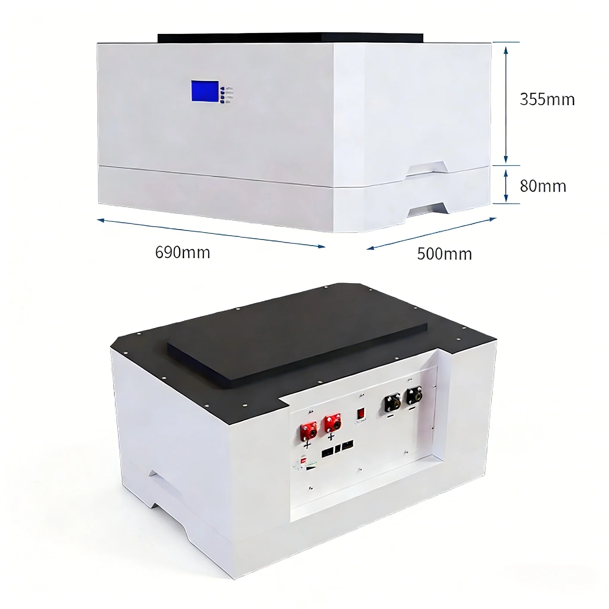 Integrated Energy Storage System 15kWh Lithium-ion Battery Solar Energy Storage Cabinet for Off-grid Home Use