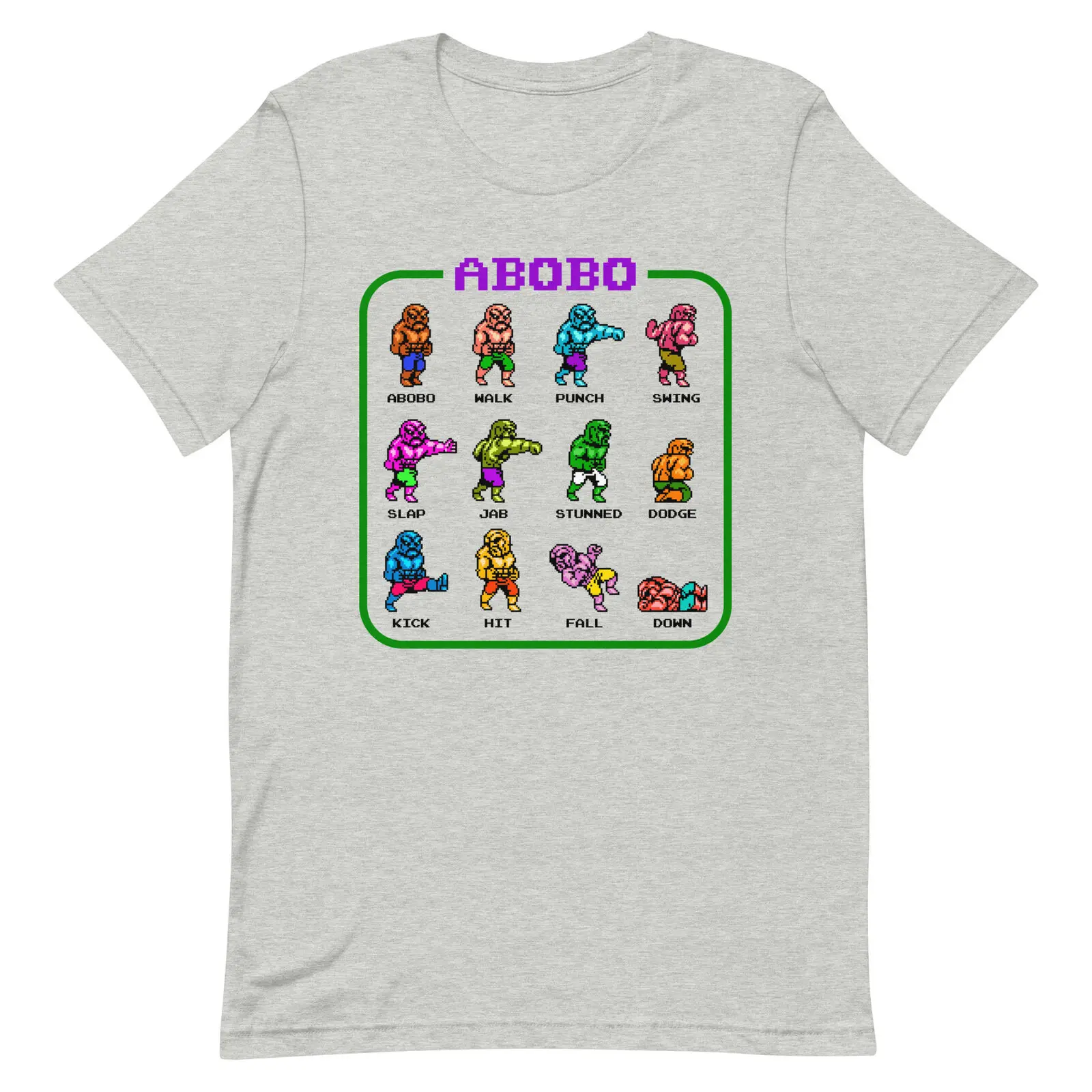 Abobo T Shirt Nes Double Dragon River City Ransom