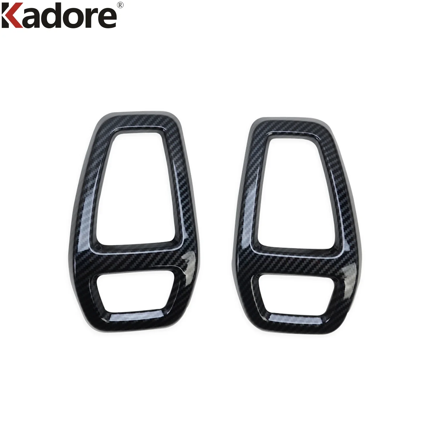 Car Front Side Air Condition Vent Outlet Cover Trim For Kia Sorento 2021 2022 2023 Carbon Fiber Interior Mouldings Accessories 4