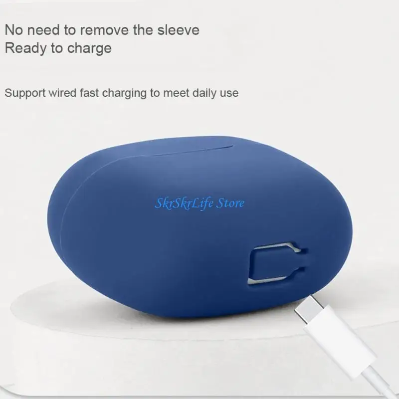 

E65E Dustproof Protector Long Service Protective Case Earbud Storage for Skull candy