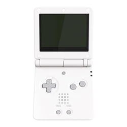 Skorupa wymienna obudowa ekstremalnego dla Gameboy Advance SP (GBA SP) -biała