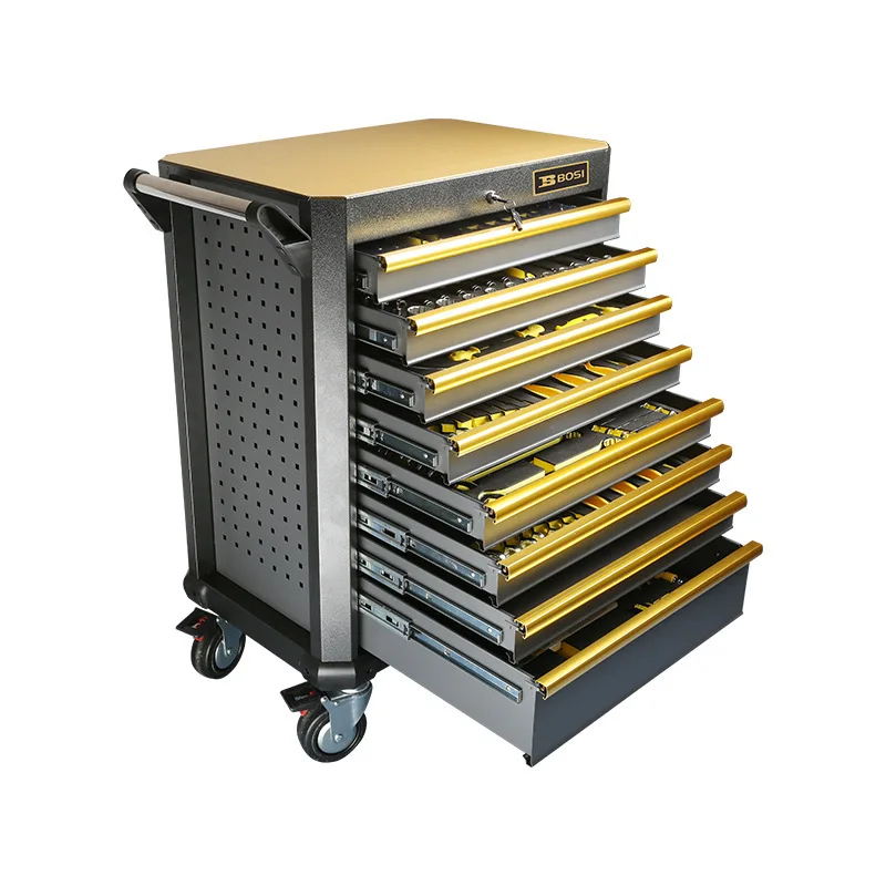 LH seven-layer multi-functional maintenance tool car room mobile tool cabinet