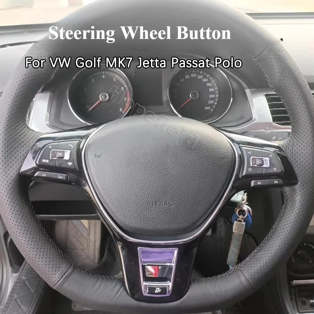 

Светодиодный переключатель регулировки громкости на рулевом колесе для VW Golf Jetta MK7 Polo Bora Passat B8 2016, аксессуары Touran Lavida