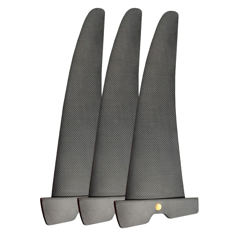 【Hot】NEW Power Box Fin 44CM Longboard Carbon Fiber Epoxy Resin Surfboard fin Black Windsurf fin Kiteboards fin【Recommend】