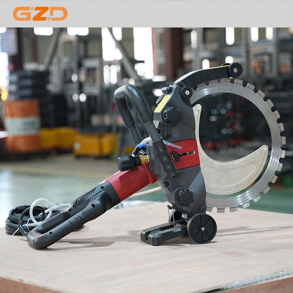 Electric Power Concrete Cutter 400mm Brushless Ring Saw Concrete Cutting Concrete Ring Saw Machine