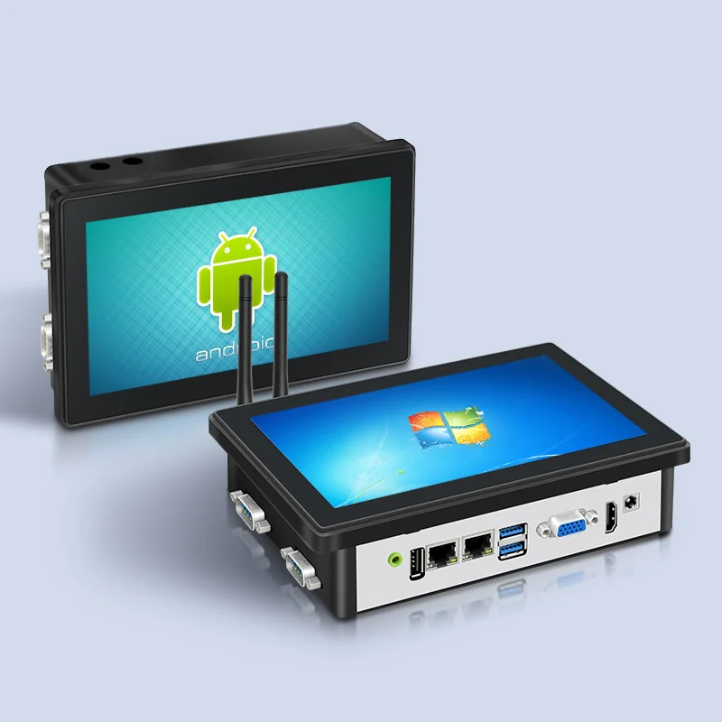 10 Inch 1920x1080 Open Frame Industrial Panel Mount Monitor Computer Lcd Touch Screen Android Win10 Vesa All In One PC