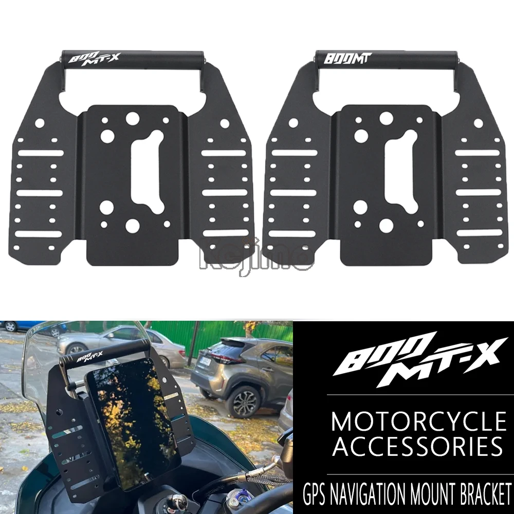 Motorcycle Phone Stand Holder GPS Navigation Bracket For CFMOTO 800MT 800MTX 800 MTX MT800 800 MT 2021 2022 2023 2024 2025 2026